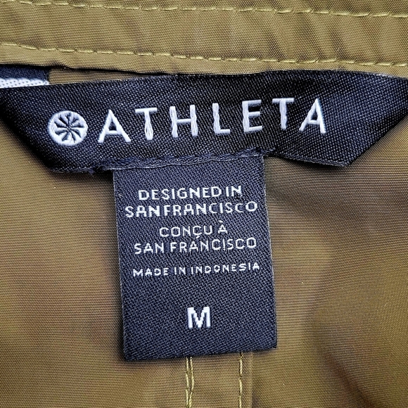 Athleta Khaki Sleeveless Vest/Dress | Size Medium - Picture 3 of 5